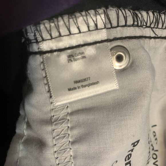 A.N.A. Black Low-Rise Corduroys, Size 12 Skinny - Picture 8 of 8